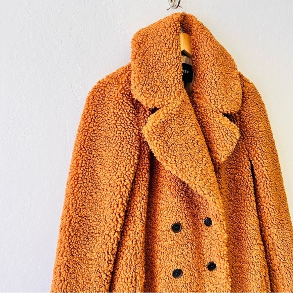 J. Crew Teddybear Jacket Peacoat XS - Picture 3 of 15